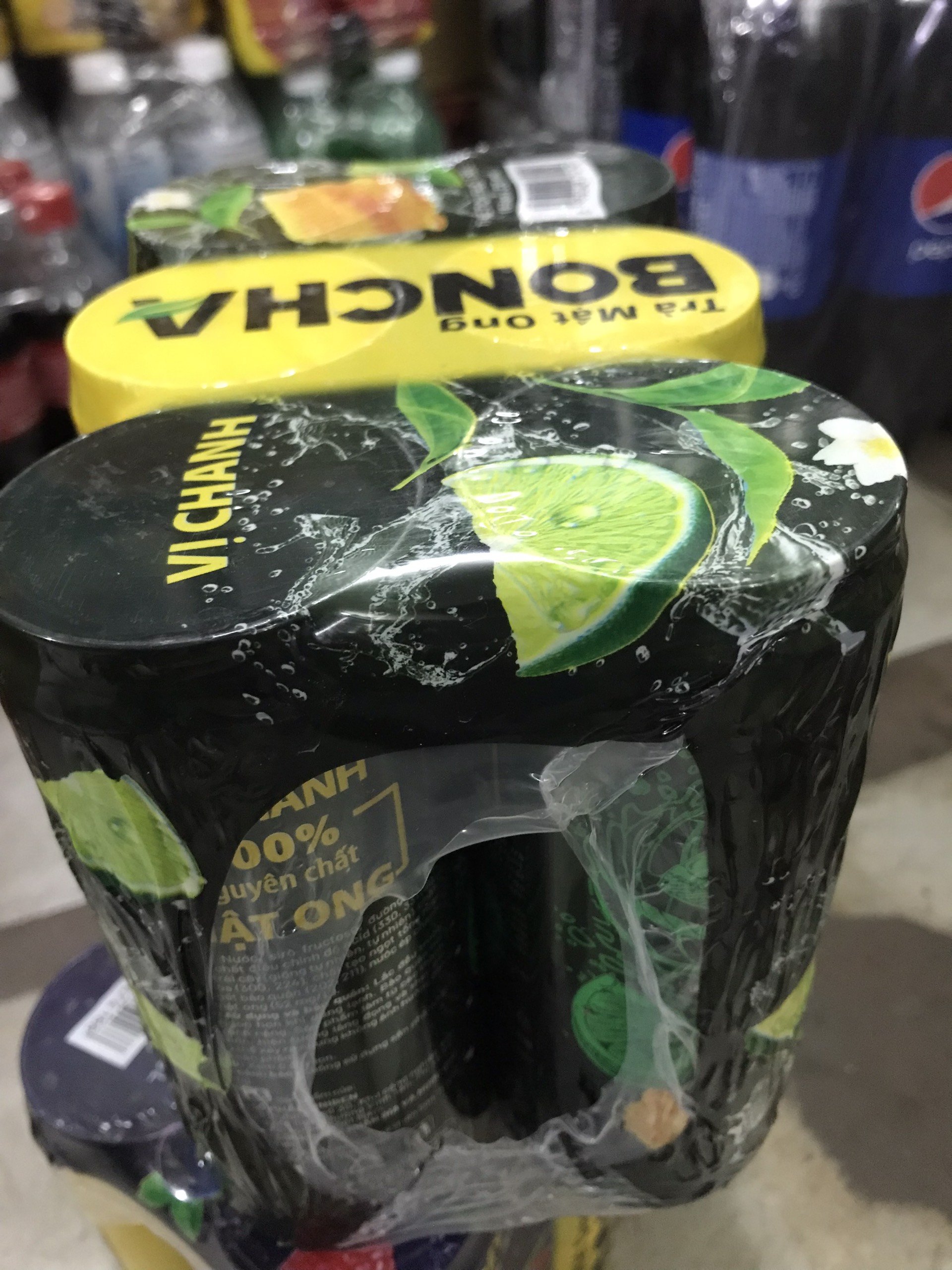 LỐC 6 LON TRÀ MẬT ONG BONCHA
