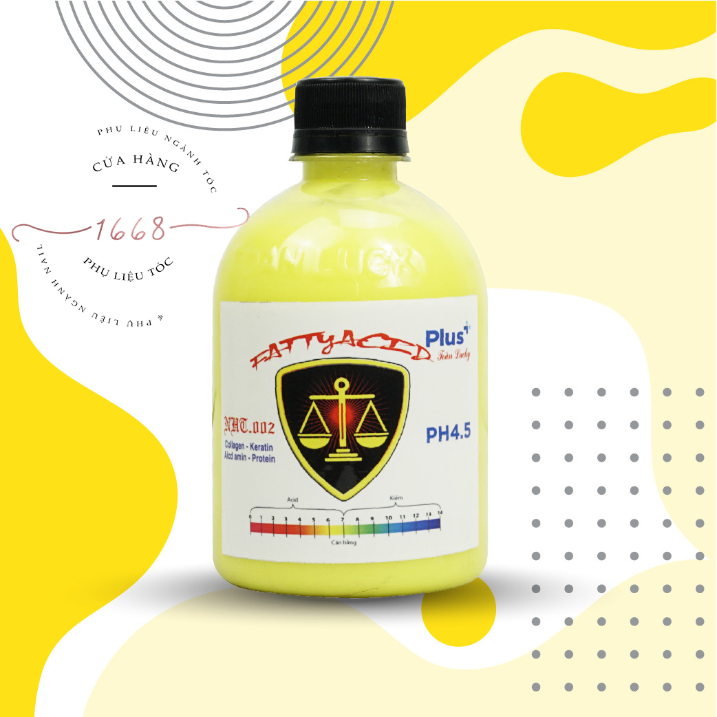 PHỤC HỒI TÓC AXIT BÉO PLUS KHỬ KIỀM, DƯỠNG TÓC