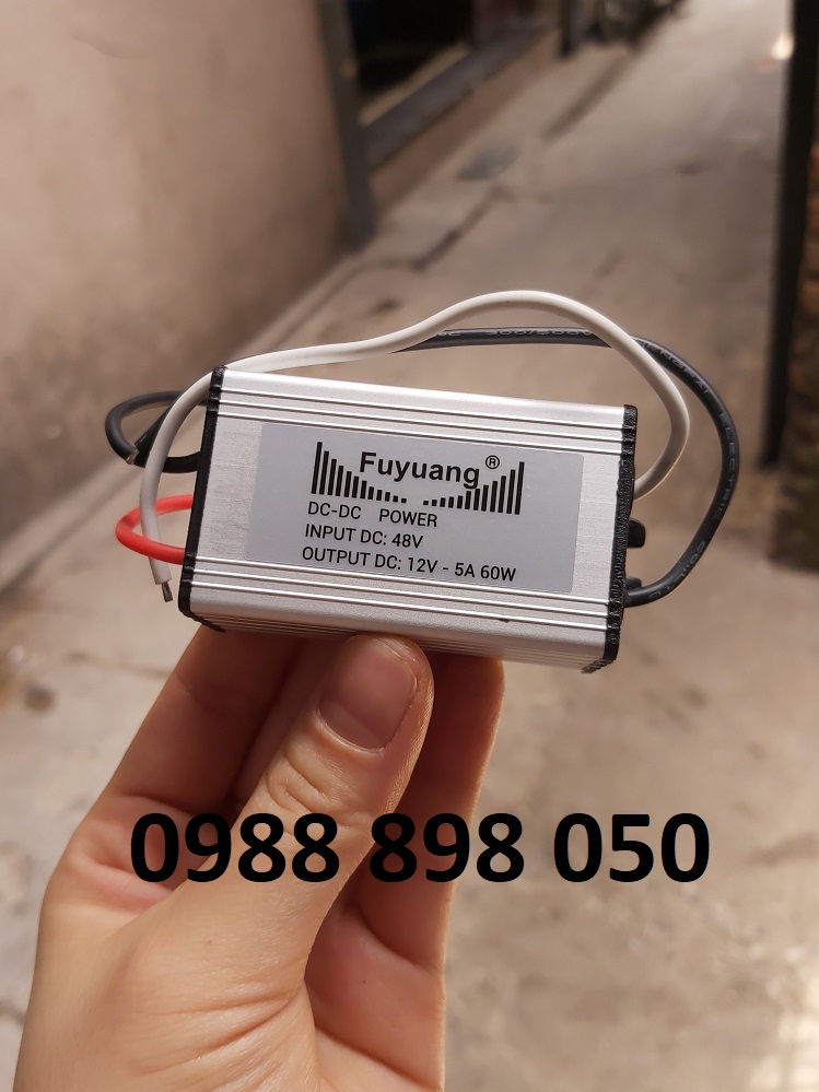hạ áp DC 48v xuống DC 12v 5a 60w