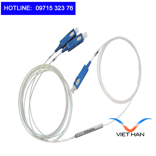 Bộ chia quang Splitter 1x2 (Optical Splitter PLC 1x2) SC/UPC