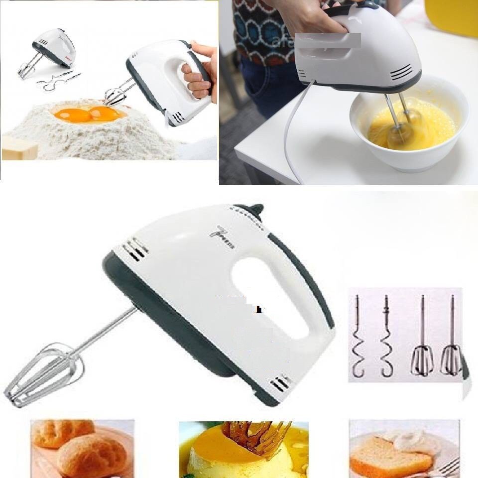 Máy Đánh Trứng Cầm Tay - Máy Đánh Trứng Mini 7 Tốc Độ Cao Cấp - GDTM