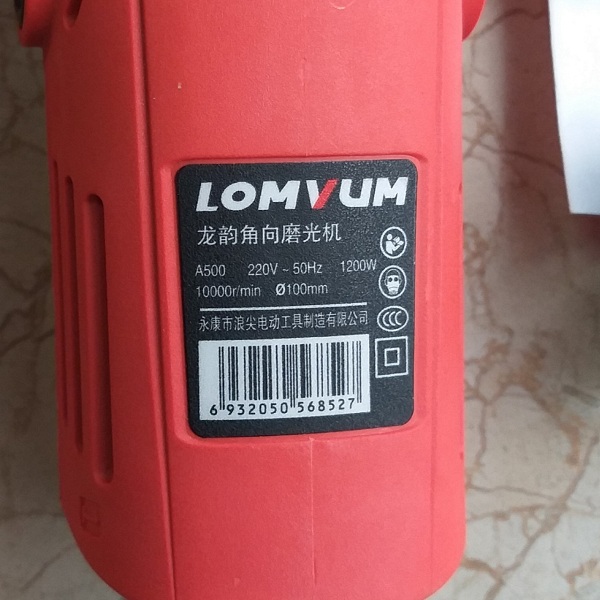 Máy cắt, mài cầm tay Lomvum
