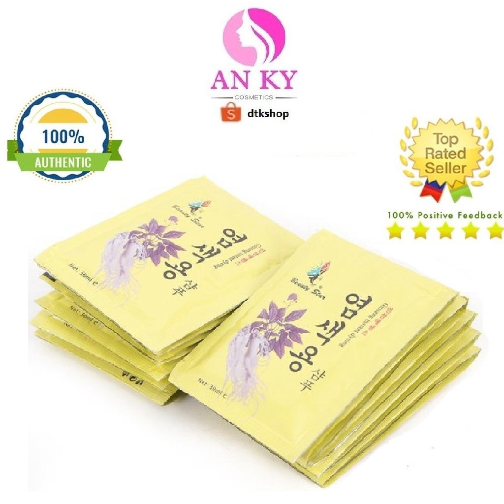 Combo 5 Gói Dầu Gội Đen Tóc Sâm Hàn Quốc