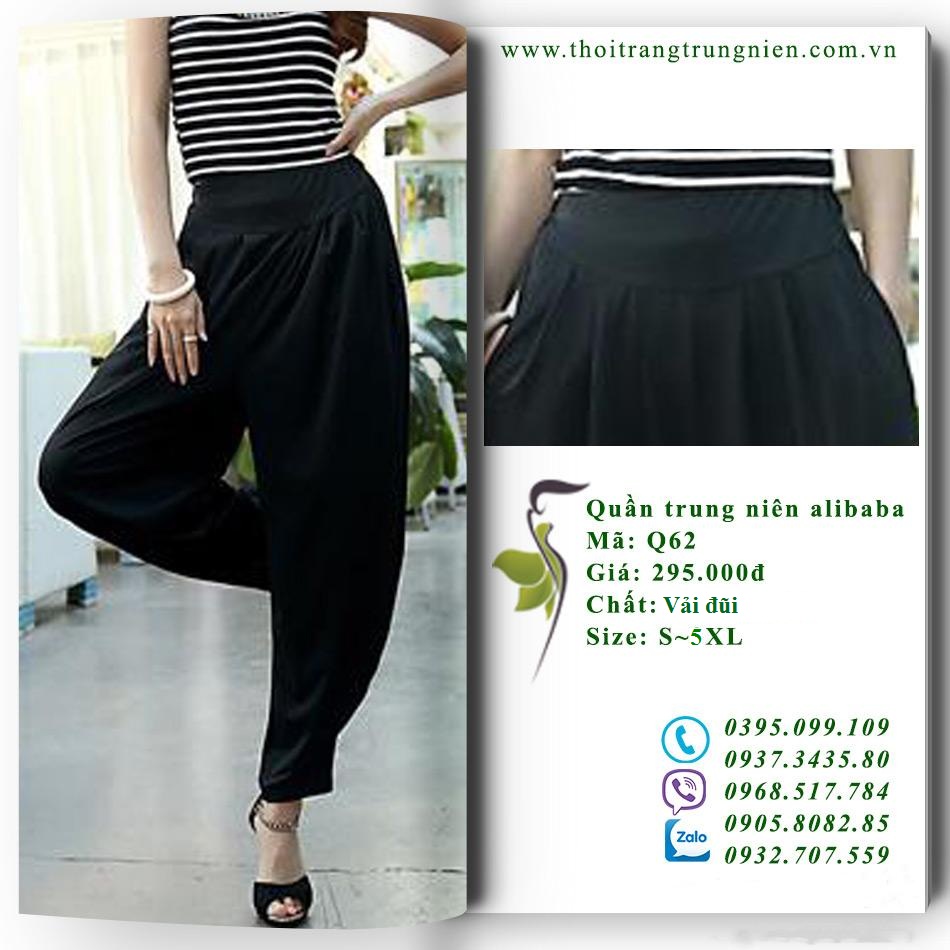 Q62 - Quần Alibaba - Size: S~5XL