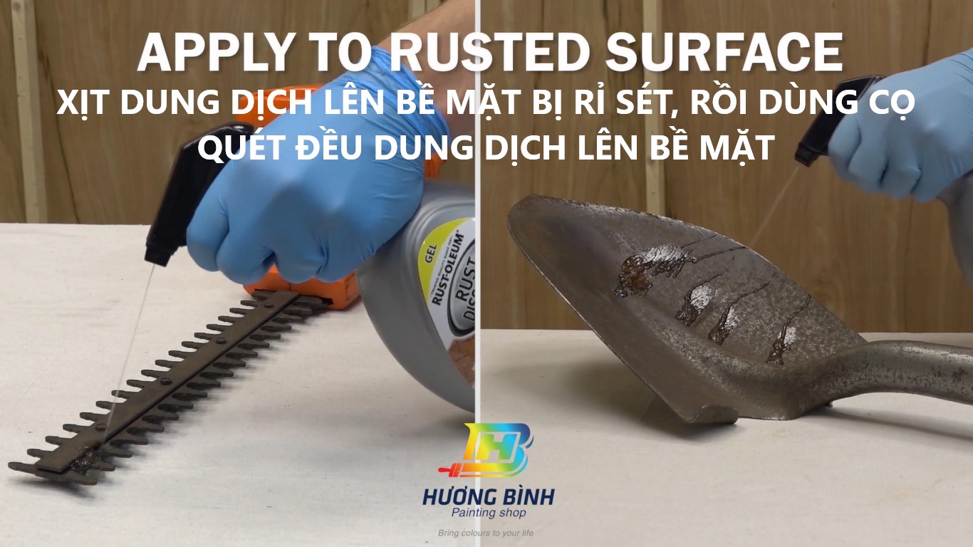 Chai xịt Rust-Oleum xịt tan rỉ sét - Rust Dissolver (946ml)
