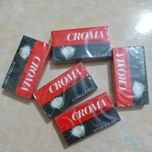 Razor Blade Bic Chrome platinum (Box 5 blades)/knife Lam Croma [box 10 Blade] box blade razor Gillette super thin 5 Blade