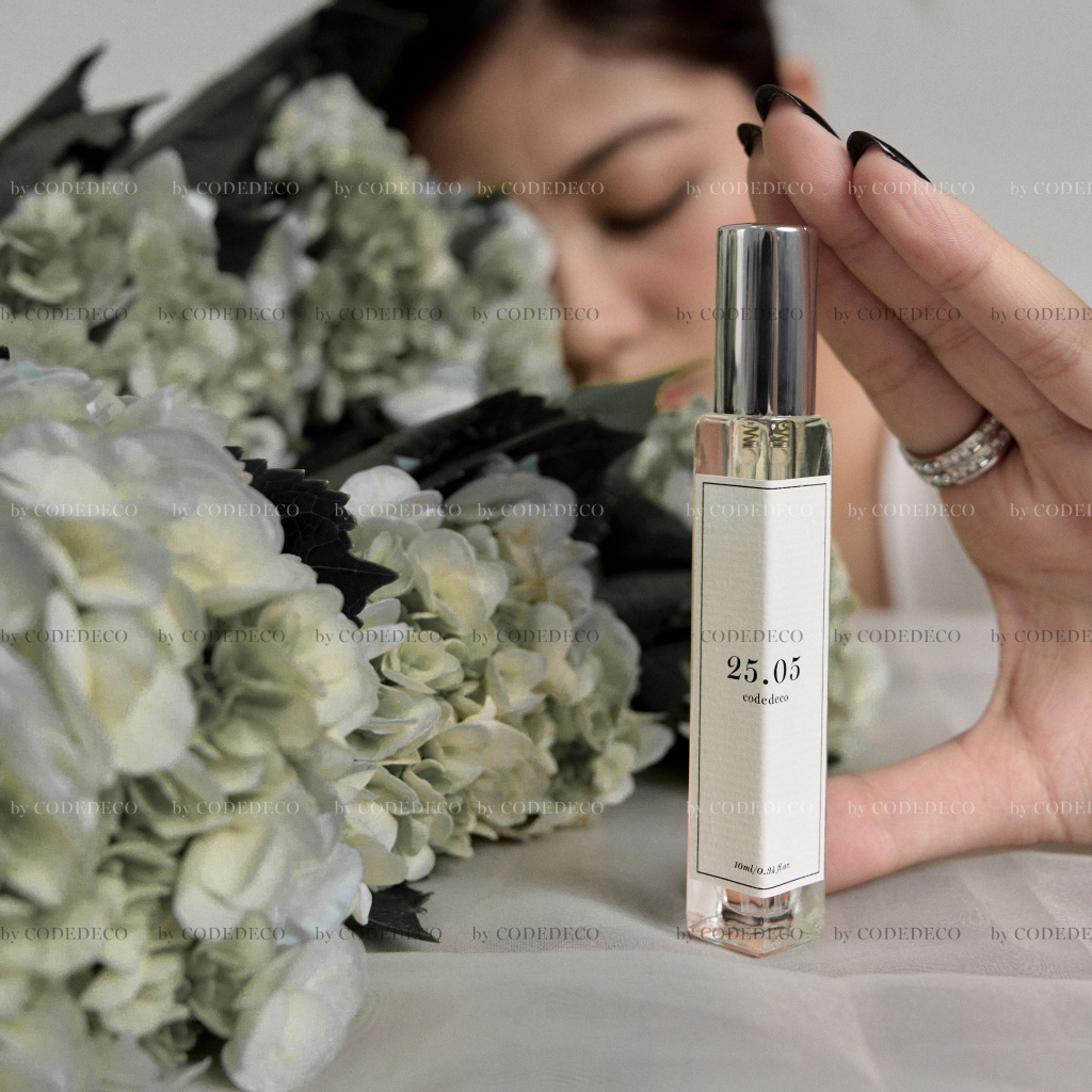 Tinh dầu nước hoa CODEDECO 25.05 nữ tính, trẻ trung, tươi mới 10ml - Dạng xịt