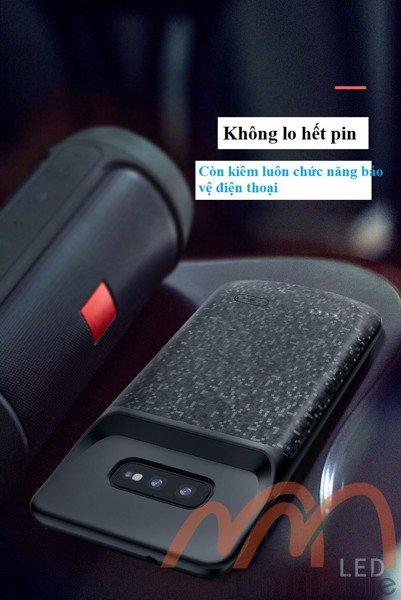 Ốp lưng kiêm sạc dự phòng cho samsung s10 plus 5000mAh