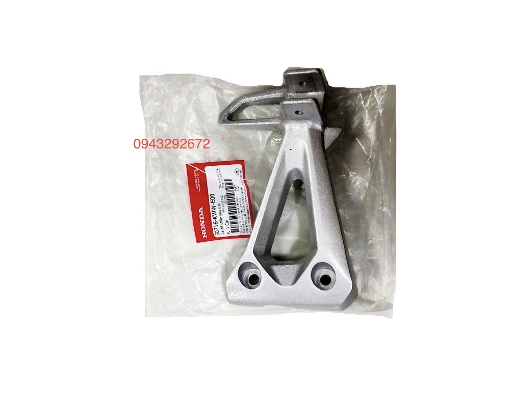 Giá Để Chân Sau Trái (Báng Súng) Wave Blade, Wave A 110 Honda (50716KWWE00)