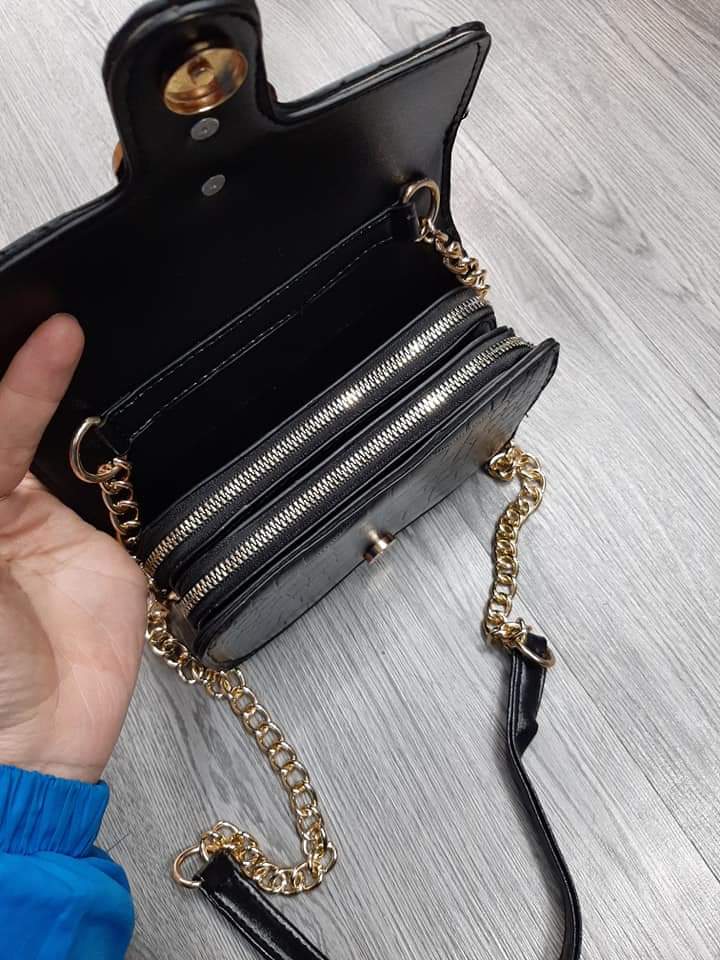 Túi Thời Trang Nữ Da Rắn 2 Ngăn 3M111