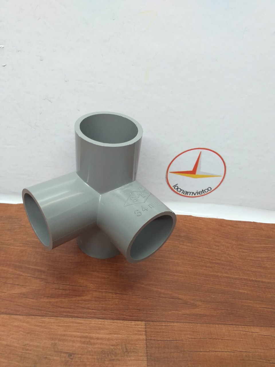 Co góc, co 4 nhánh( Chữ thập góc ) phi 34