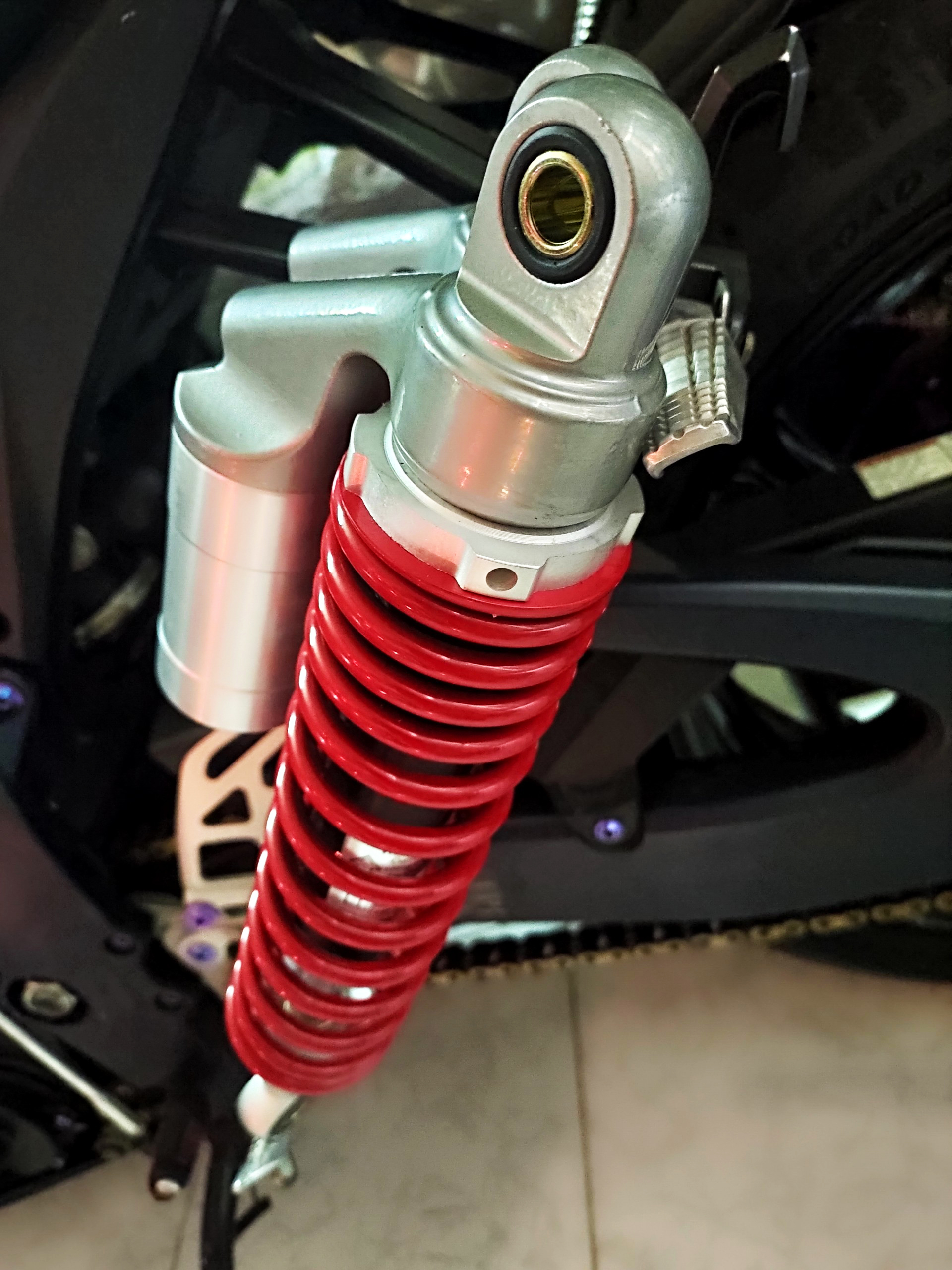 PHUỘC SAU BÌNH DẦU ĐỘ CHO TRACKER, CAFE RACER 400mm