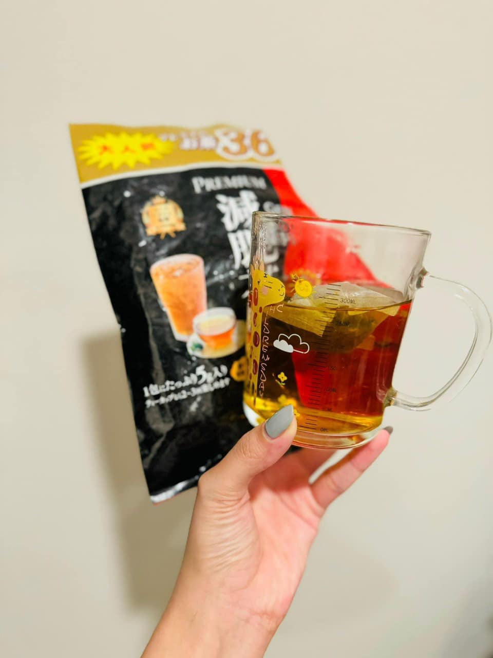 Trà Thải Độc Giảm Mỡ Trắng Da Hayari Nhật Bản 36 Gói