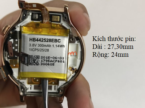 pin đồng hồ thông minh Huawei watch 1
