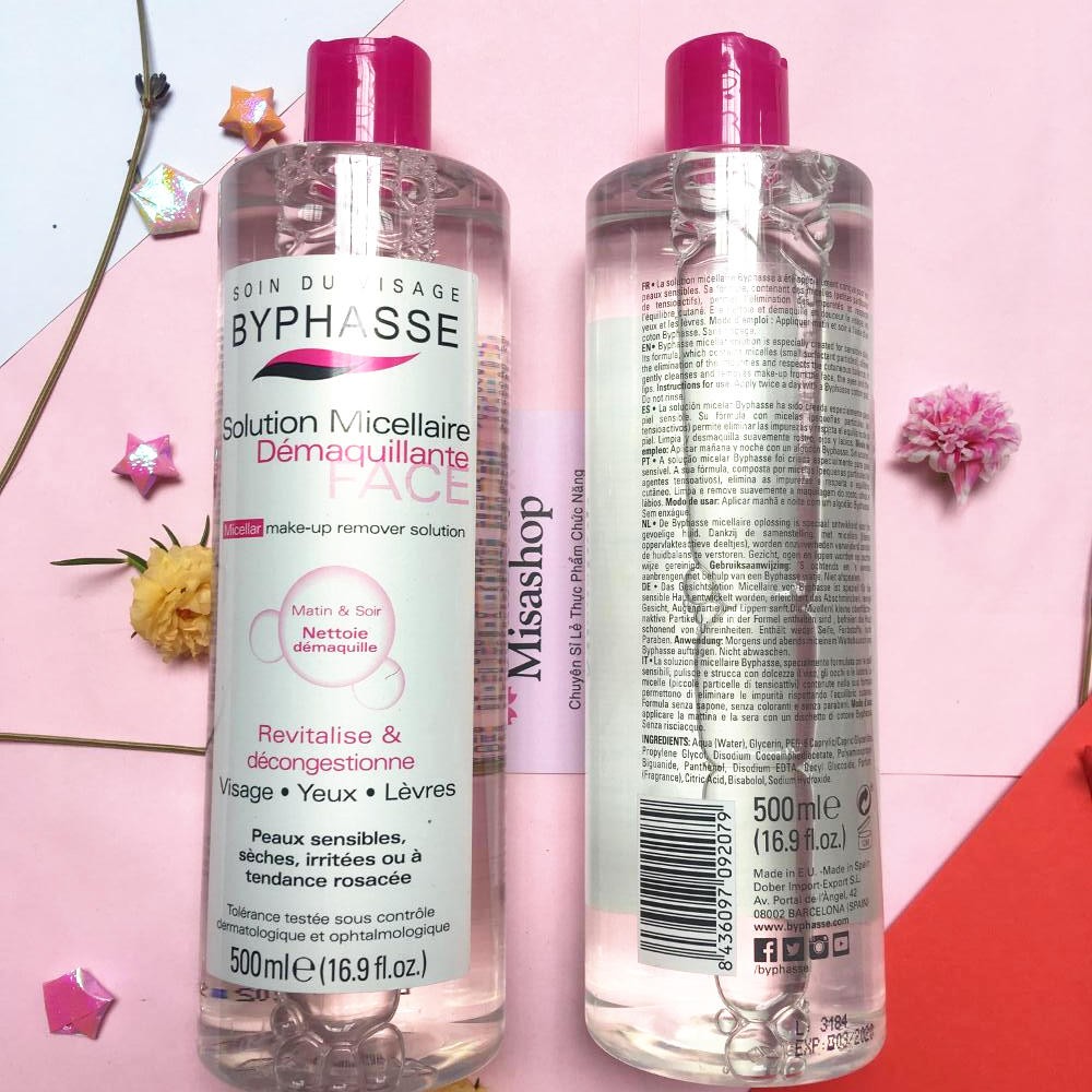 NƯỚC TẨY TRANG,TẨY TRANG,NƯỚC TẨY TRANG BYPHASSE