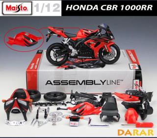MÔ HÌNH LẮP RÁP xe Moto Honda CBR 1000RR - Maisto tỷ lệ 1 12 thumbnail