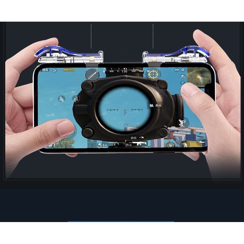 Bộ 2 nút game gìm tâm Pubg Ros Freefire trên điện thoại