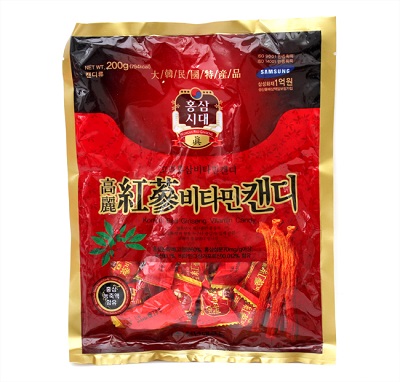 Kẹo hồng sâm Vitamin gói 200g