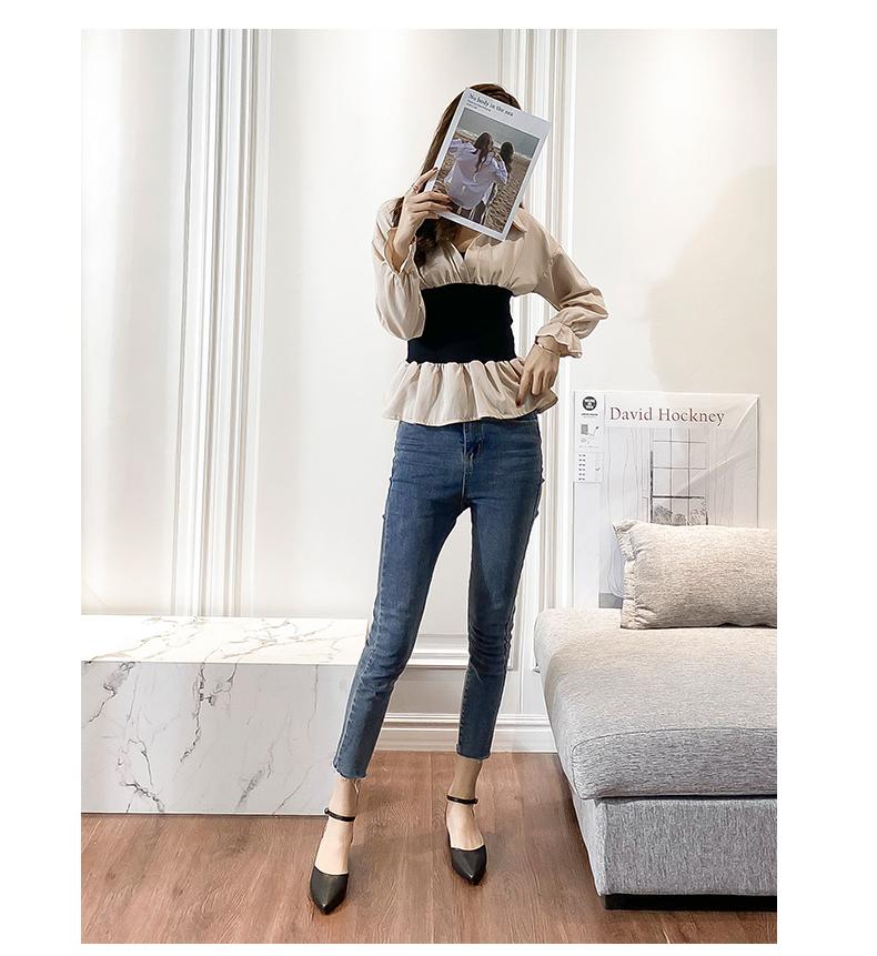Giày sandal cao gót DHC4 cao 7P phân trẻ trung