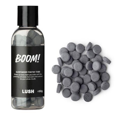 Viên Đánh Trắng Răng LUSH - Boom, Dirty - Toothy Tabs