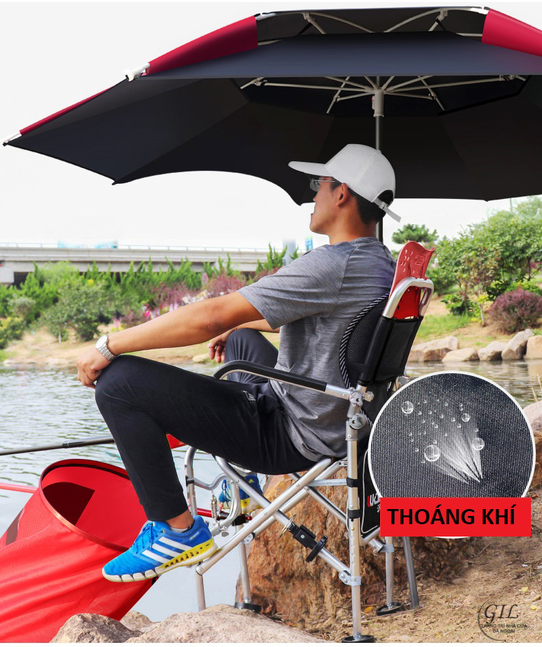 GHẾ NGỒI CÂU CÁ ĐỊA HÌNH