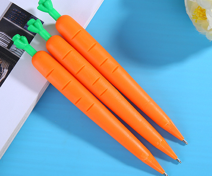 Carrot Shaped Metal Pencil