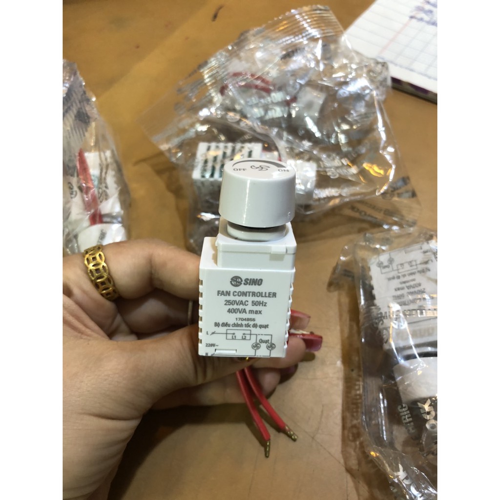 chiết áp quạt trần SINO - VANLOCK