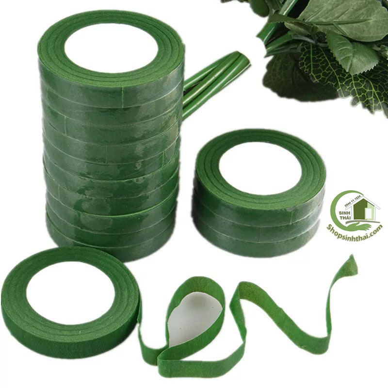Băng dính sáp, băng dính cuốn cành hoa giả, băng keo vải cuốn cành hoa