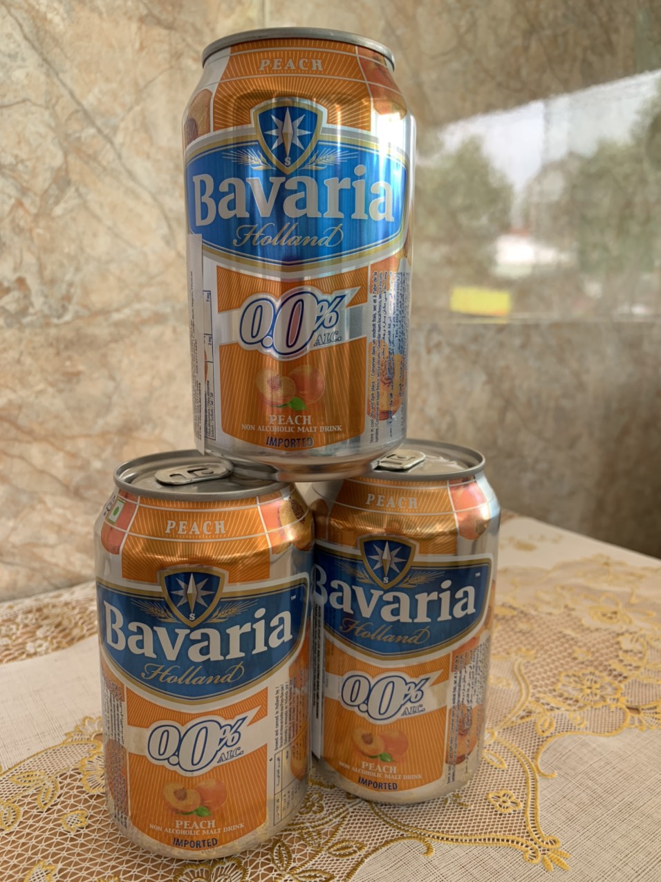 Bia Bavaria đào thuần chay 330ml