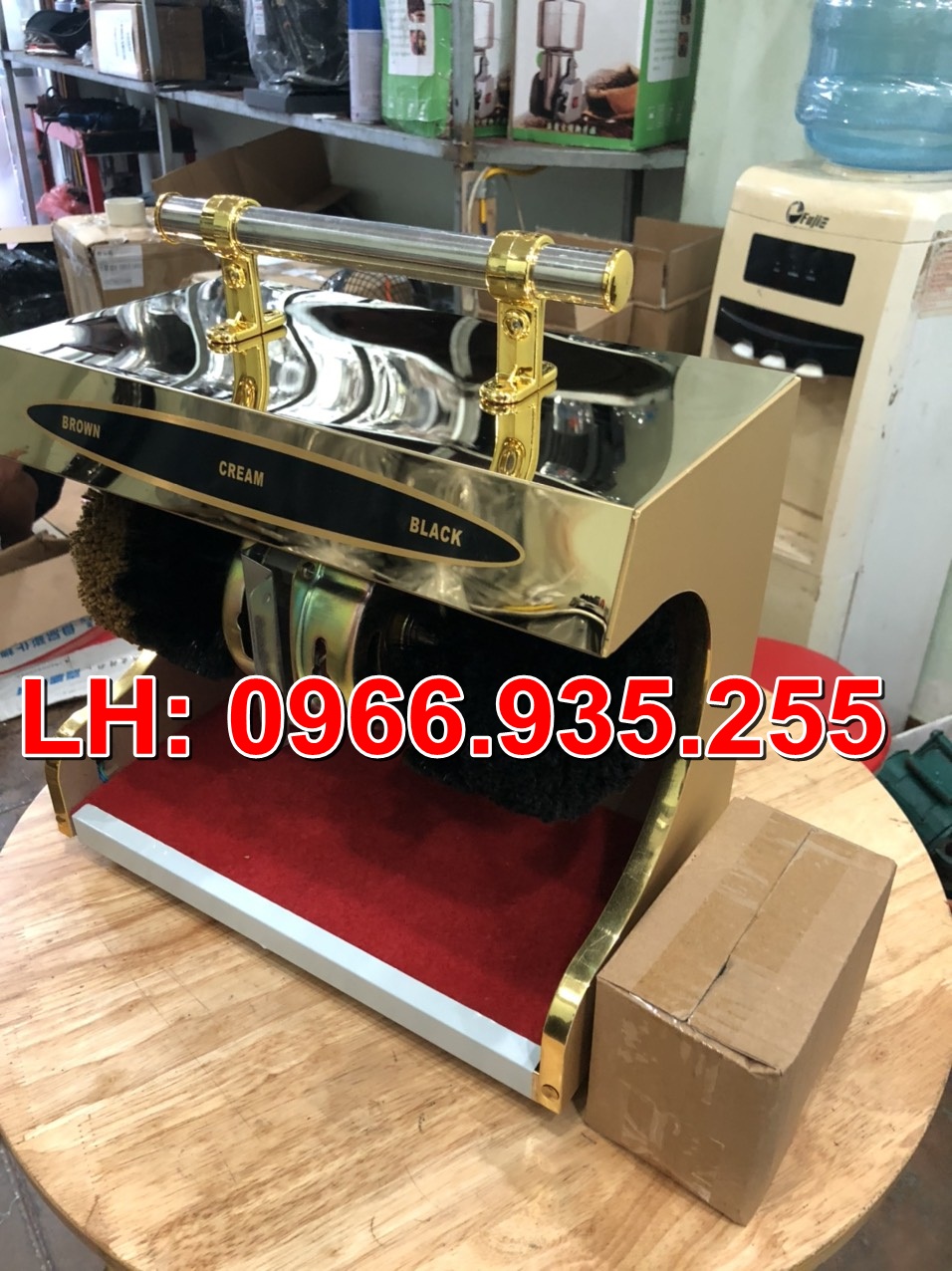 Máy đánh giày, máy đánh giầy mini cảm ứng tự động G4 (kèm xi bóng)
