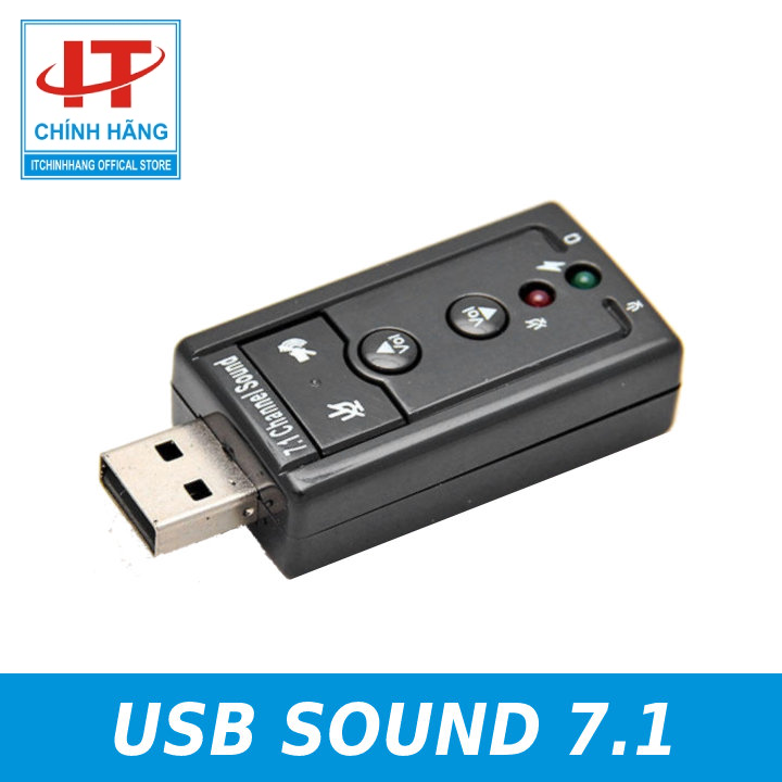 Usb sound - card âm thanh 7.1