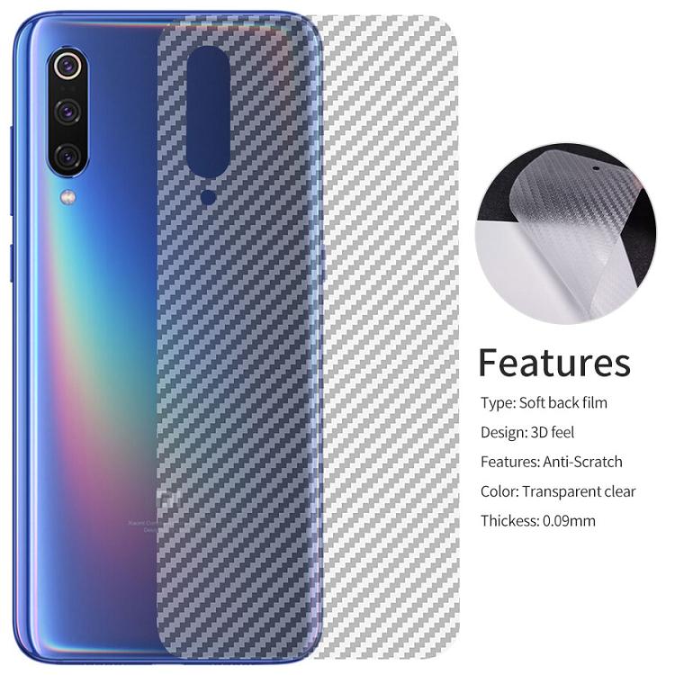 Dán Nhám cacbon Mặt Sau Máy Xiaomi Mi9/Mi9SE