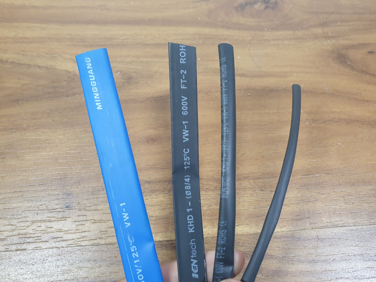 Dây Co Nhiệt (Gen co nhiệt) Phi 4mm, 6mm, 8mm, 10mm, dài 0.9-1m