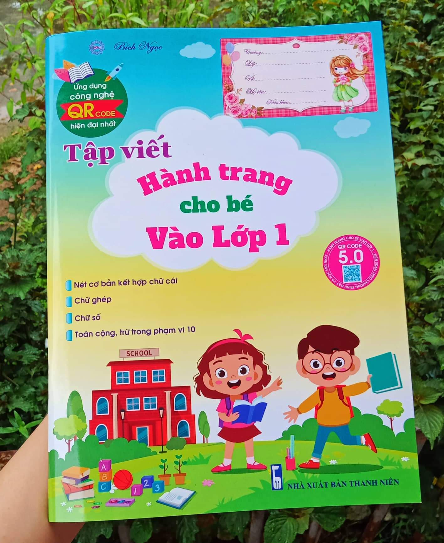 Vở hành trang cho bé vào lớp 1