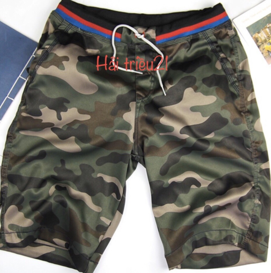 Quần Short Nam Lưng Thun Chất Kaki đẹp t70