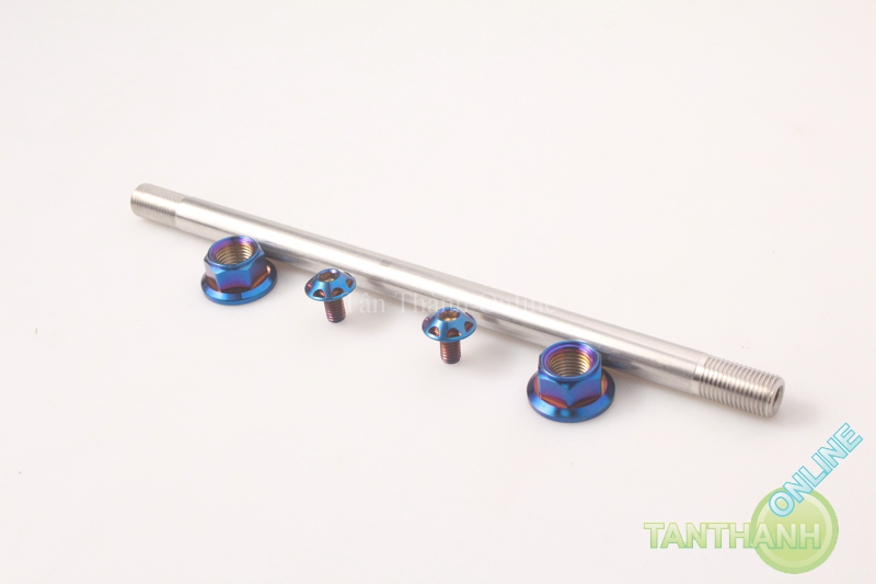Cốt đùm + ốc tán xi xanh CNC