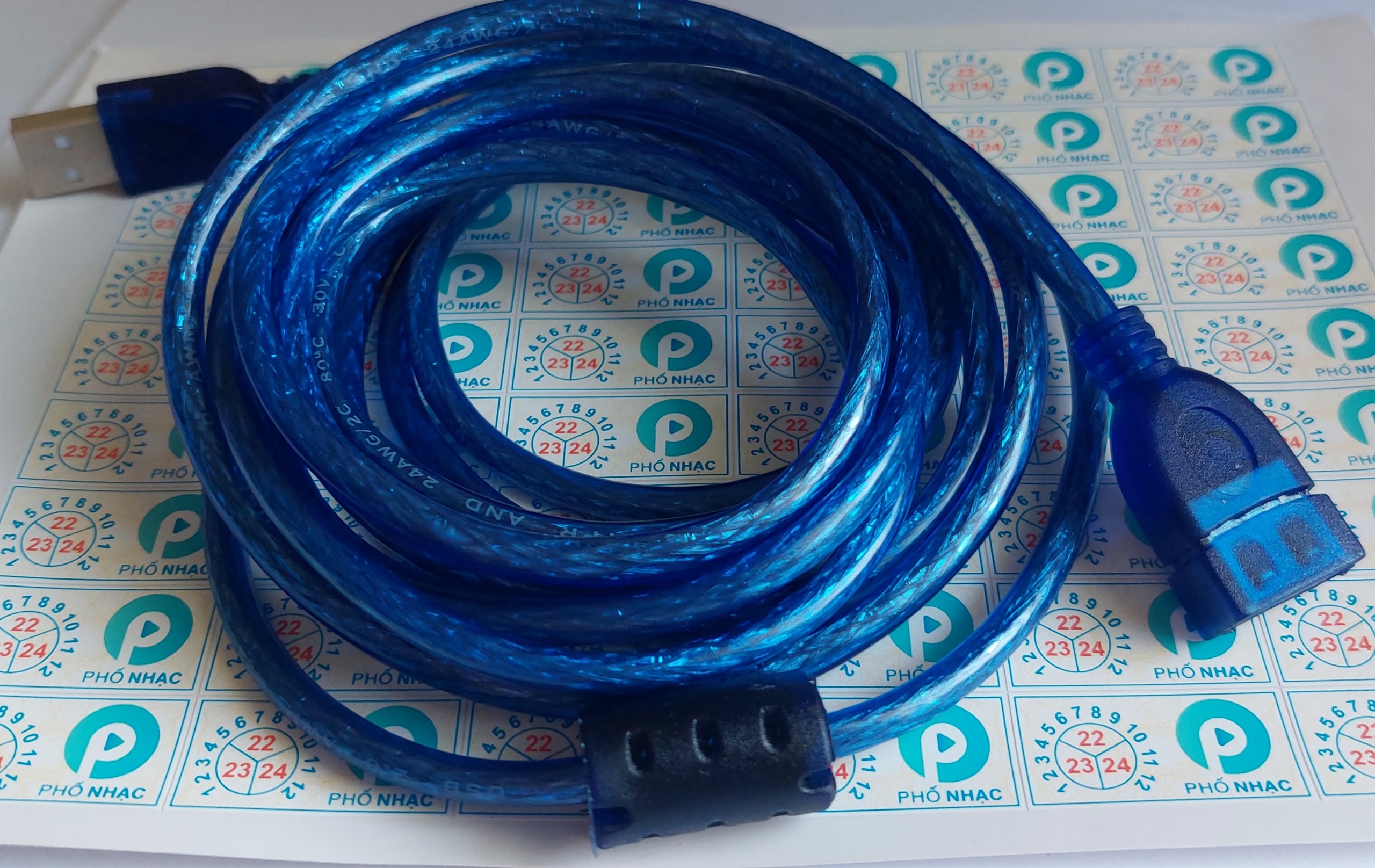 Dây cáp nối dài cổng usb 3m , 5m chống nhiễu