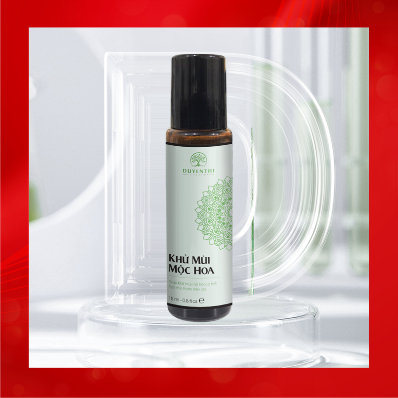 MỘC HOA BÁCH Y SÂM KHỬ MÙI HIỆU QUẢ THỎA SỨC TỰ TIN (Mẫu mới 15ml)