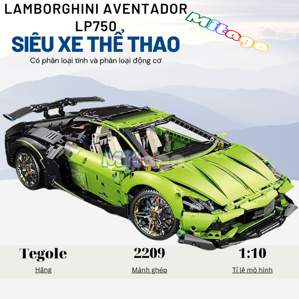 Xe mô hình Lamborghini Aventador SVJ 132 UNK  Trùm Mô Hình