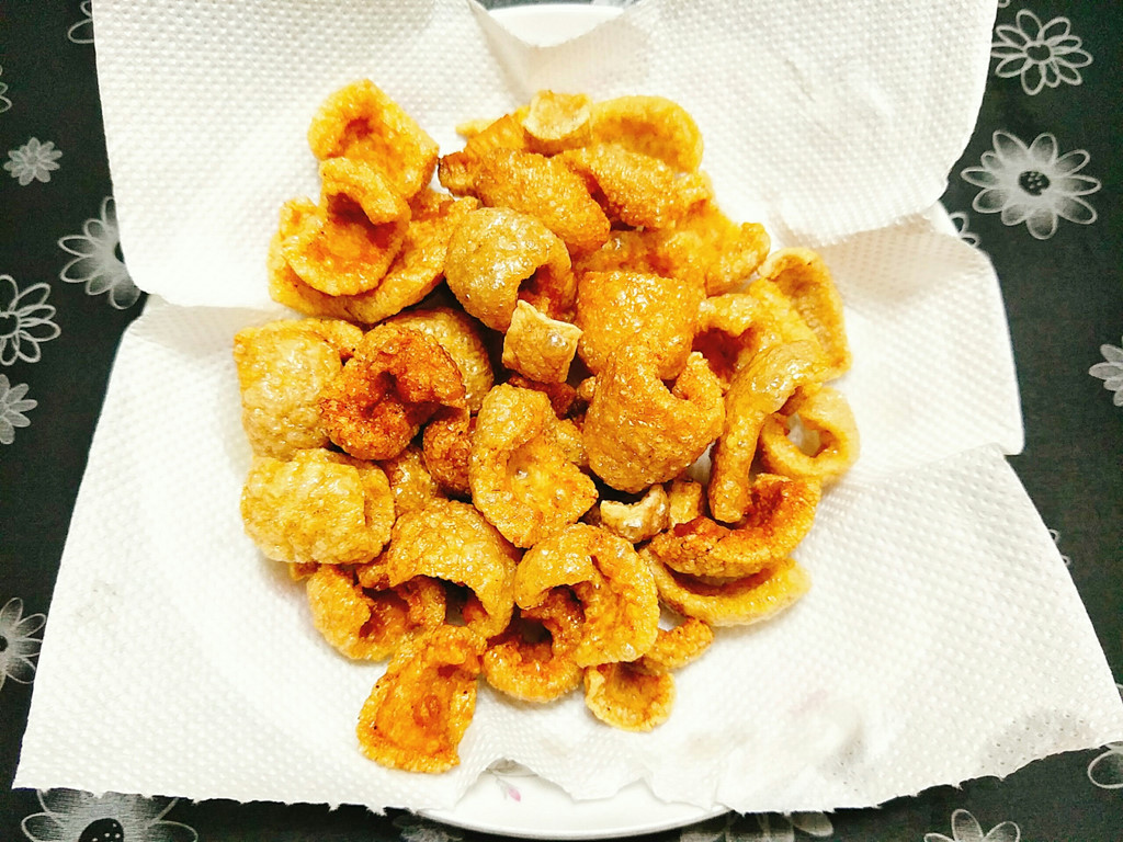 Da heo chiên giòn xóc muối ớt ăn kiêng keto/das/lowcarb 80k/250 gram