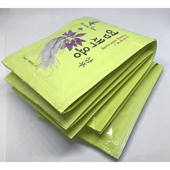 10 gói gội đen nhân sâm hàn quốc beauty star