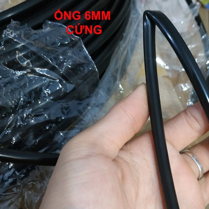 Cuộn 200m Ống Tưới Cây Oris Ldpe 6mm đen