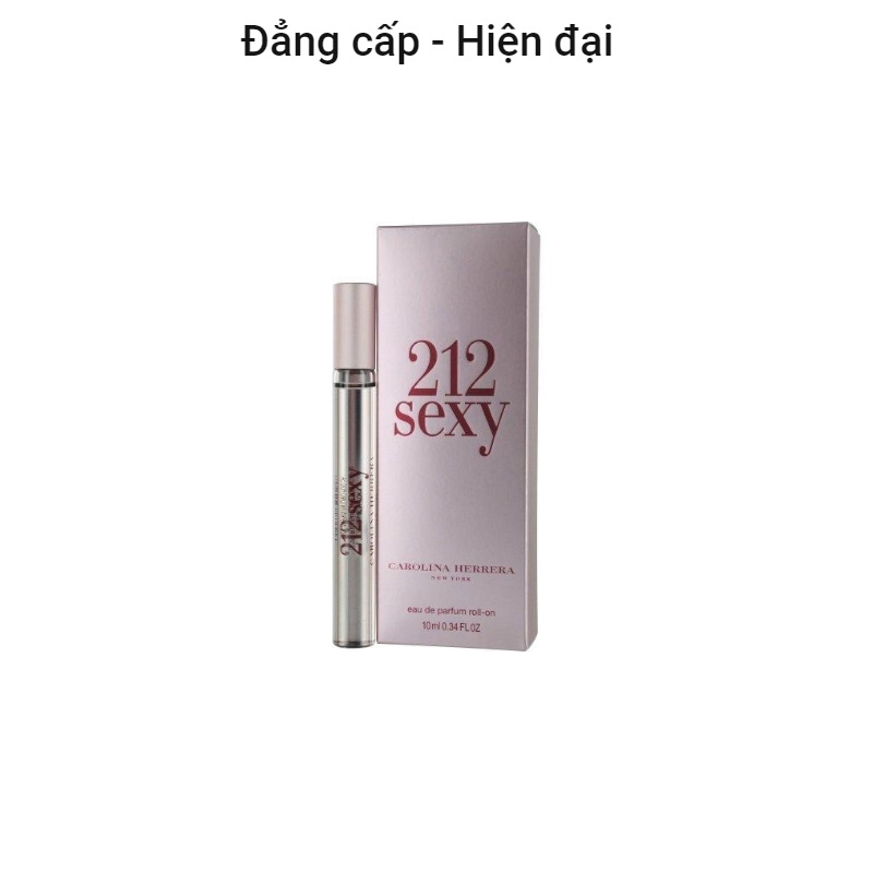 [HCM]Nước Hoa Nữ 212 Sexy Women Eau De Parfum 10ml - MINI