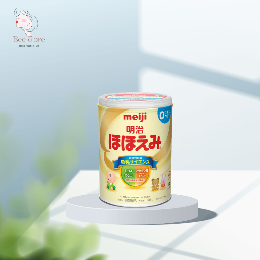 Sữa Meiji lon số 0-1 tuổi nội địa Nhật
