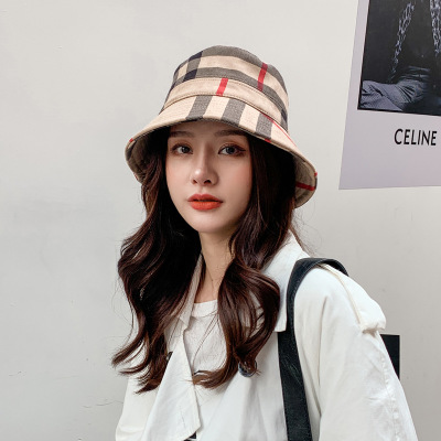 Nón Rộng Vành Nữ -Nón Bucket Kẻ Sọc 2020