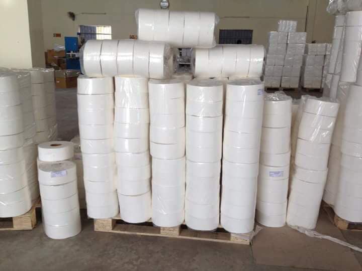 Giấy vệ sinh cuộn lớn 600g