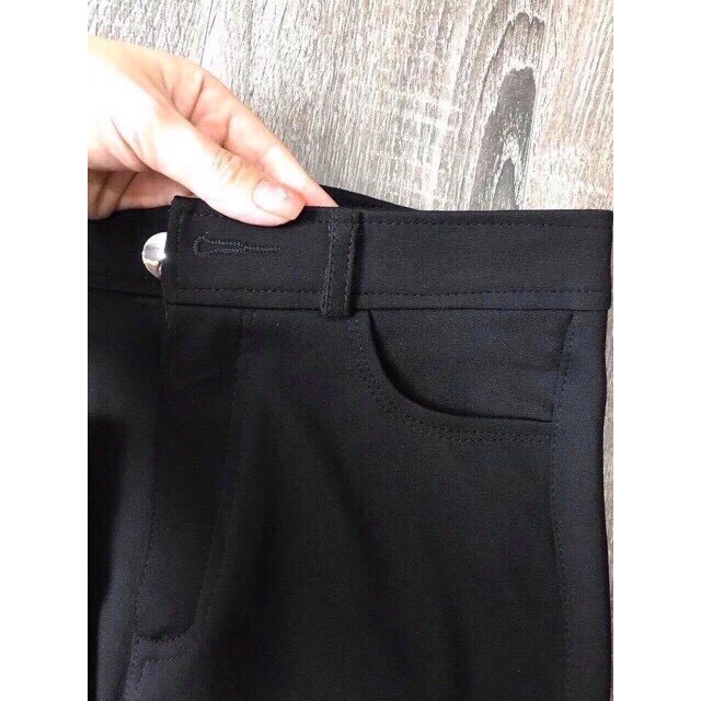 quần legging cạp khoá