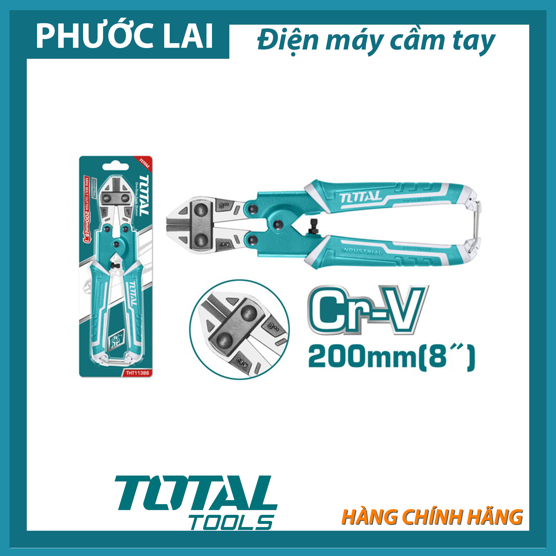 Kìm cộng lực mini 8" Total THT11386