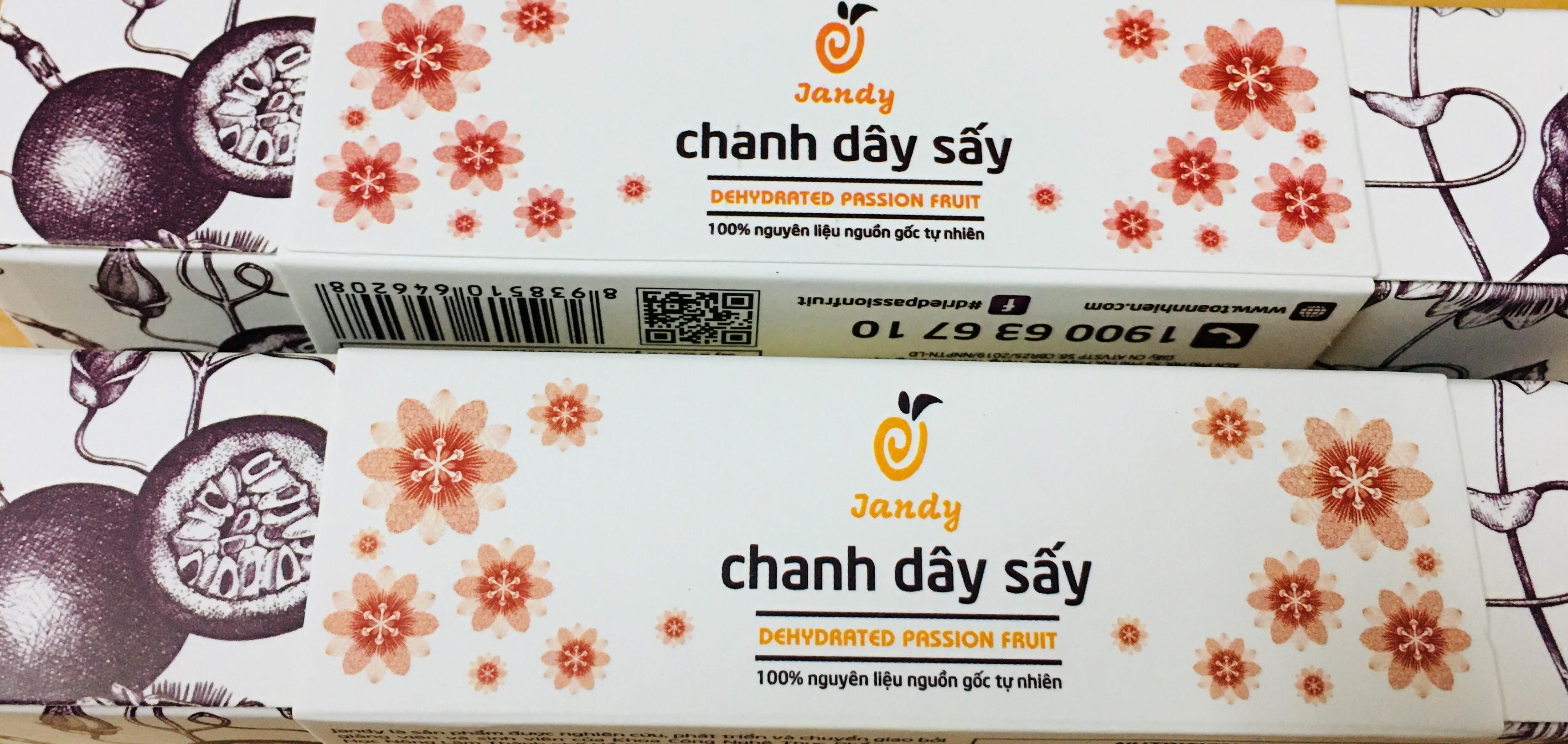 Chanh dây sấy dẻo organic