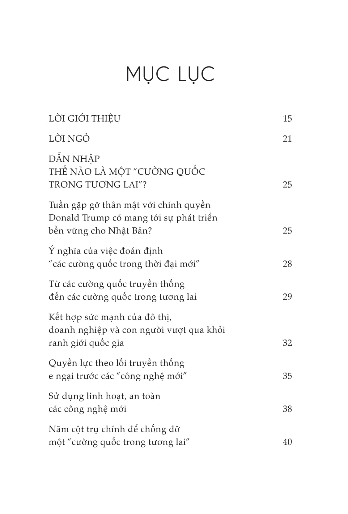 Sách - Cường Quốc Trong Tương Lai